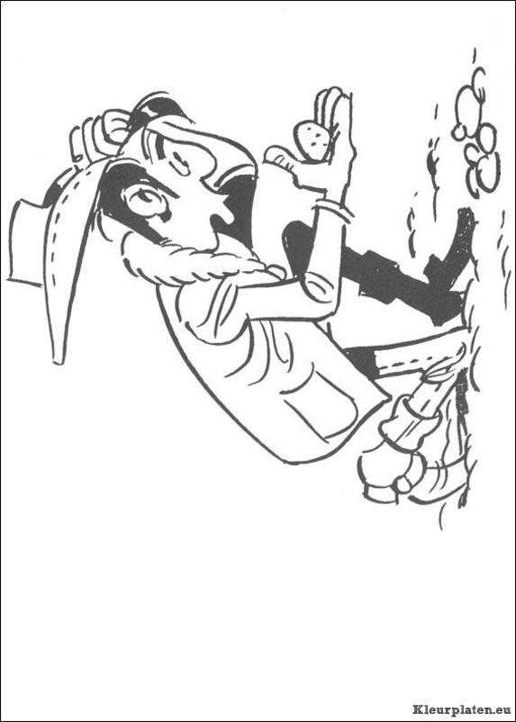 Lucky luke kleurplaten