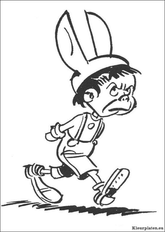 Lucky luke kleurplaten