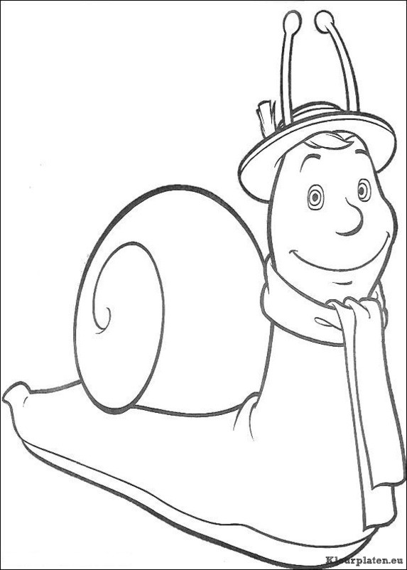 Magic roundabout kleurplaten