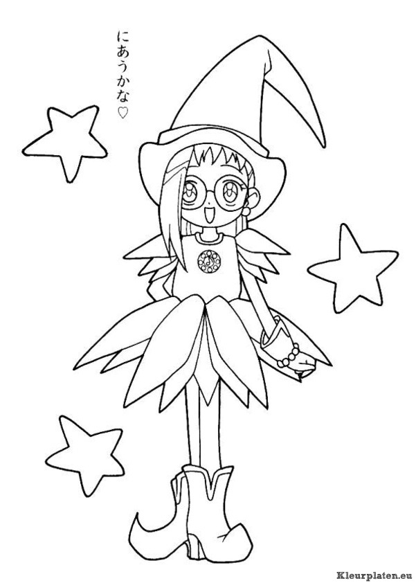 Magische doremi kleurplaten