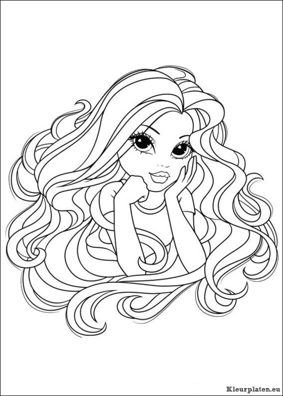 Moxie girlz kleurplaten