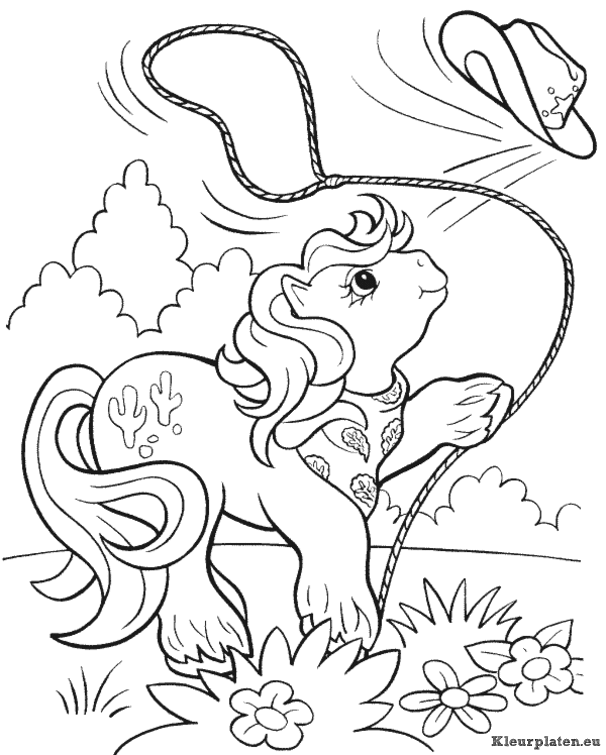 My little pony kleurplaten