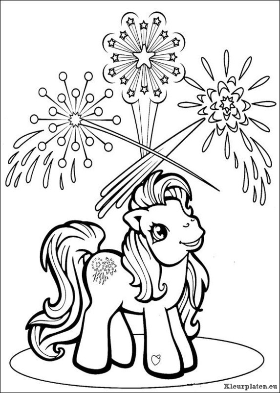 My little pony kleurplaten