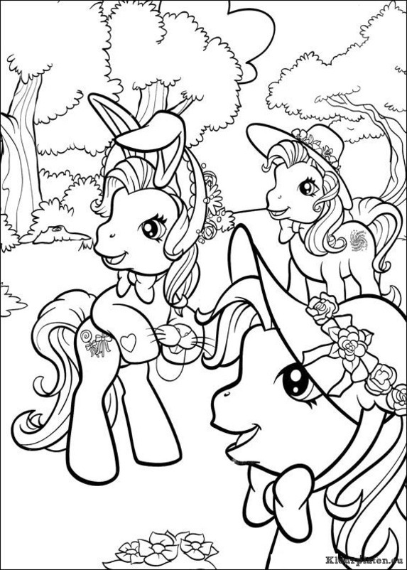 My little pony kleurplaten