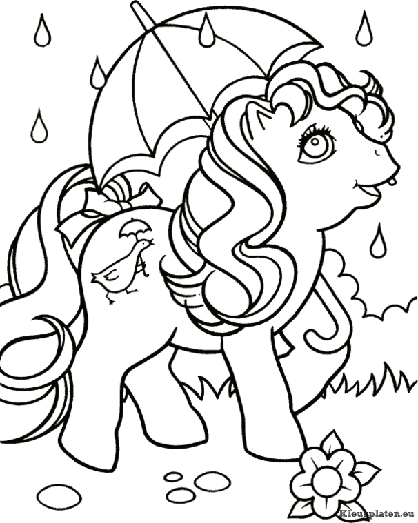 My little pony kleurplaten