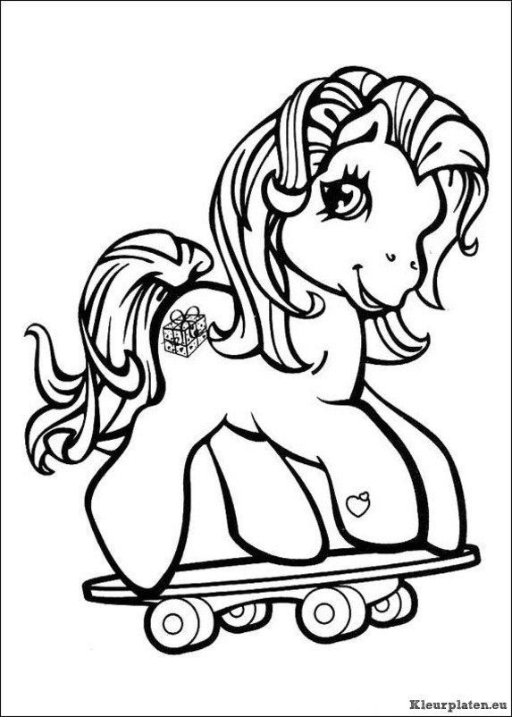 My little pony kleurplaten