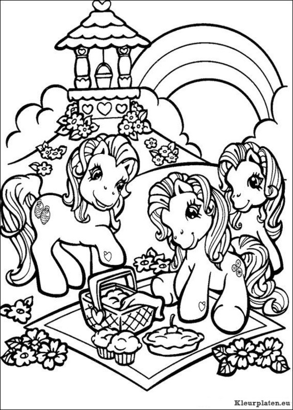 My little pony kleurplaten