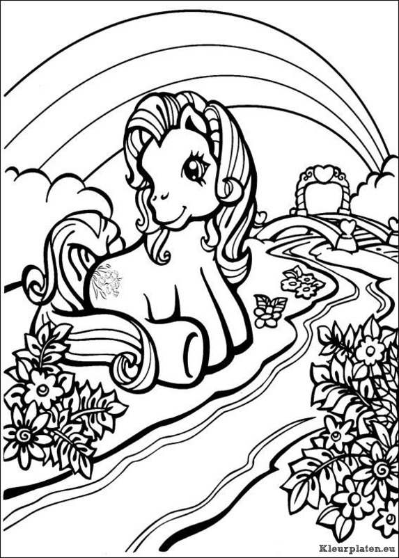My little pony kleurplaten
