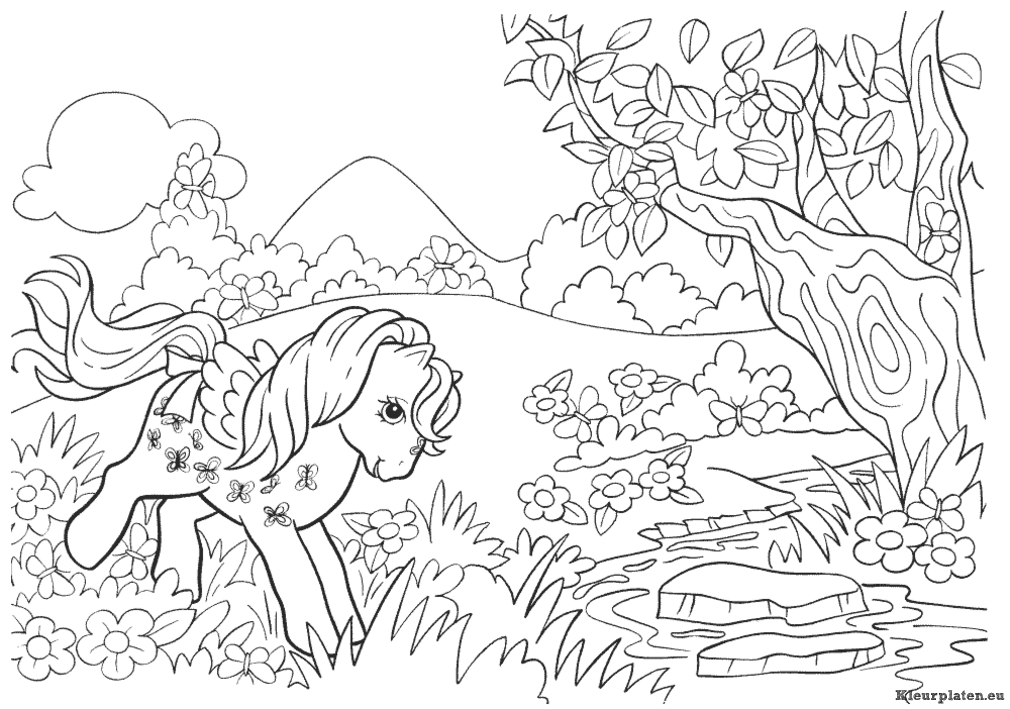My little pony kleurplaten