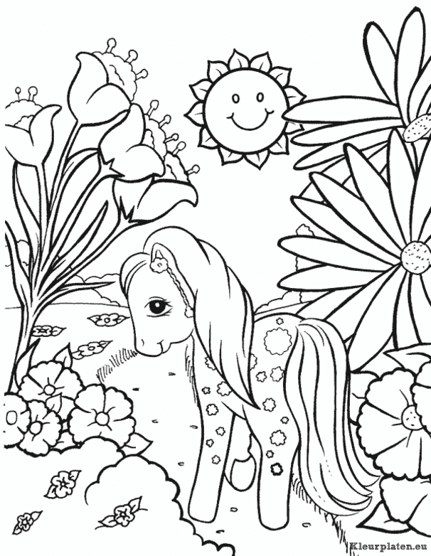 My little pony kleurplaten