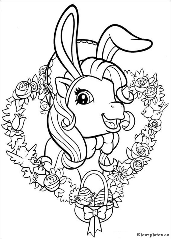 My little pony kleurplaten