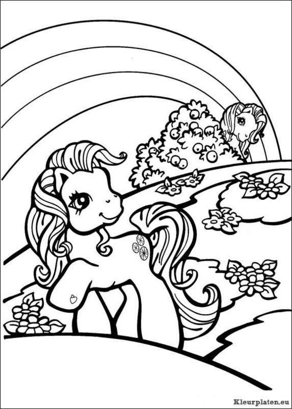 My little pony kleurplaten