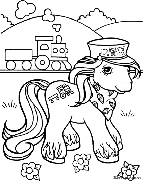 My little pony kleurplaten