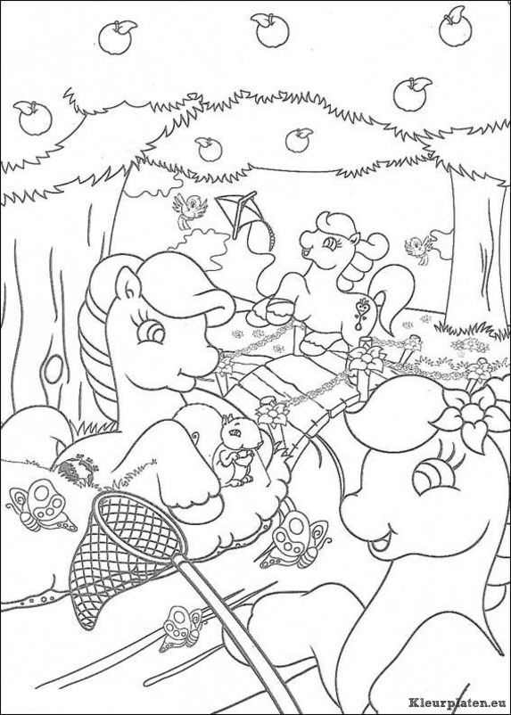 My little pony kleurplaten