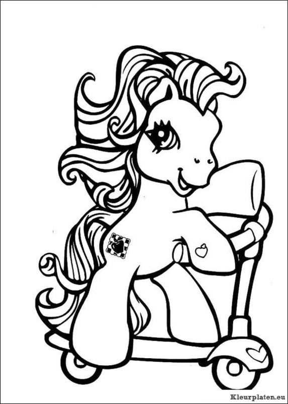 My little pony kleurplaten