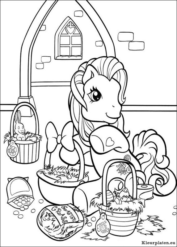 My little pony kleurplaten