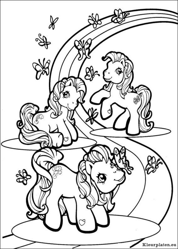 My little pony kleurplaten
