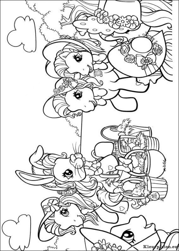 My little pony kleurplaten
