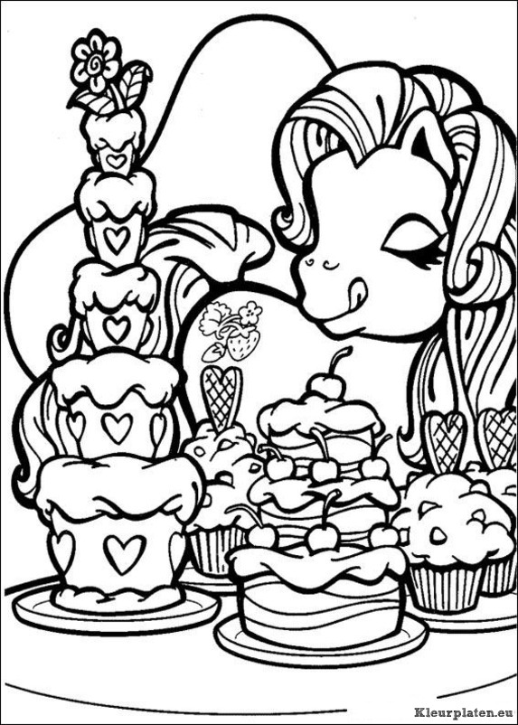 My little pony kleurplaten