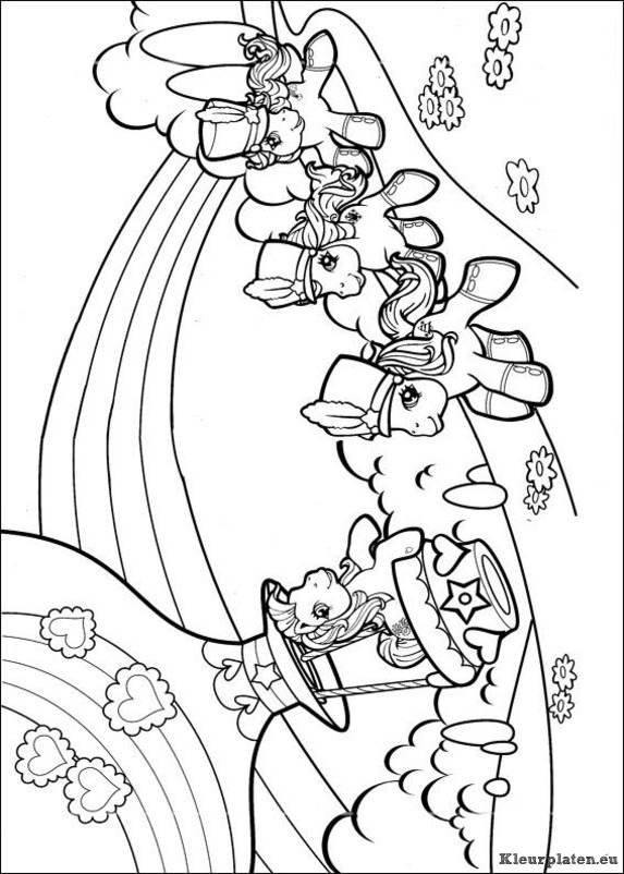 My little pony kleurplaten