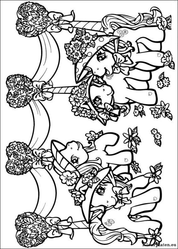 My little pony kleurplaten