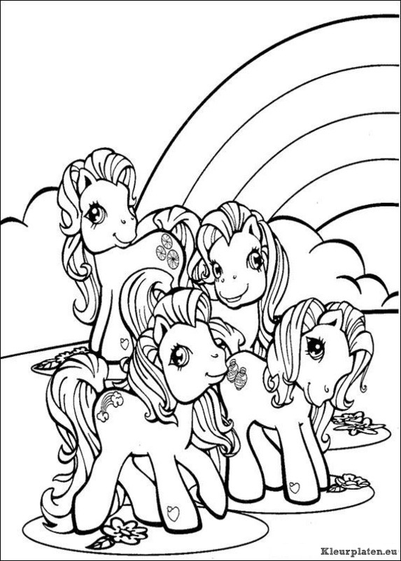 My little pony kleurplaten