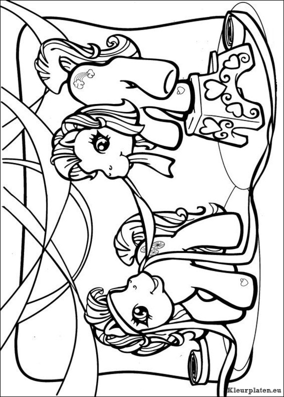My little pony kleurplaten