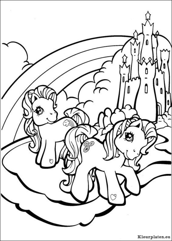 My little pony kleurplaten