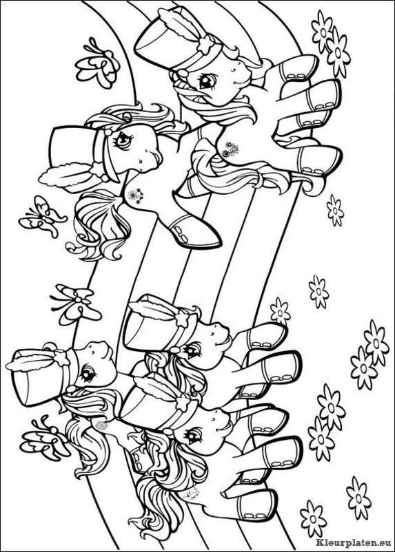 My little pony kleurplaten