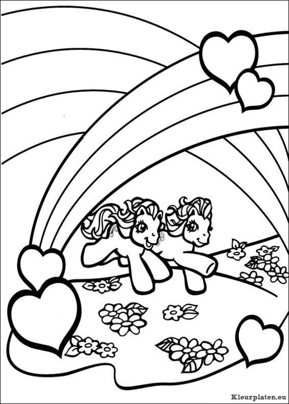 My little pony kleurplaten