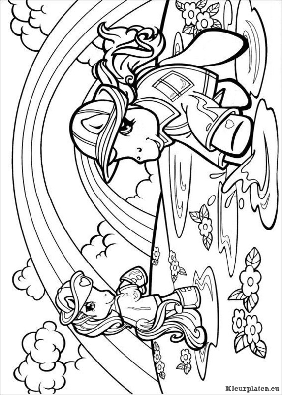 My little pony kleurplaten