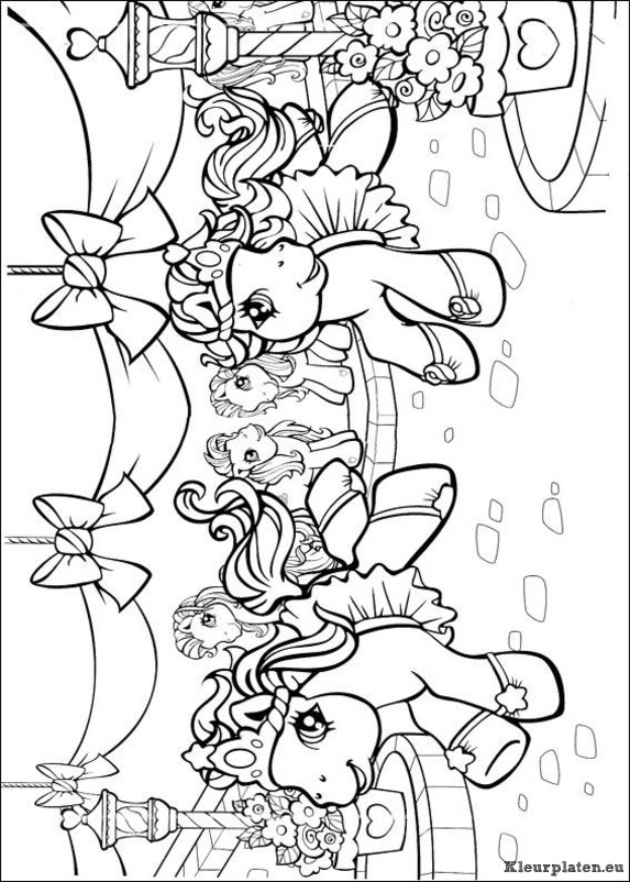 My little pony kleurplaten