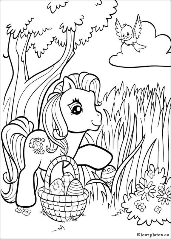 My little pony kleurplaten