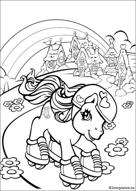 My little pony kleurplaten