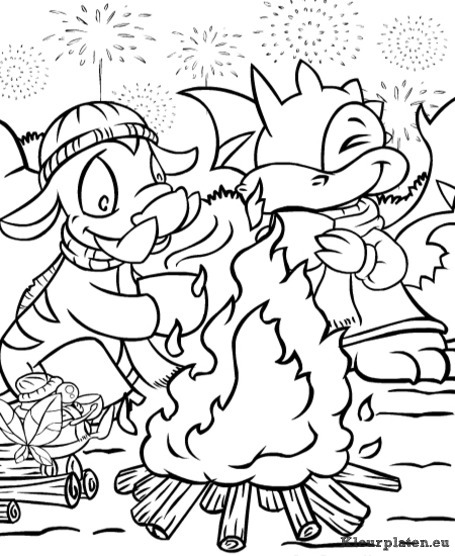 Neopets brightvale kleurplaten