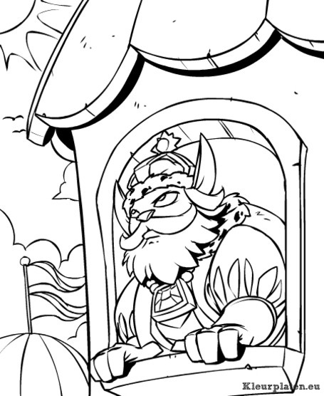Neopets brightvale kleurplaten