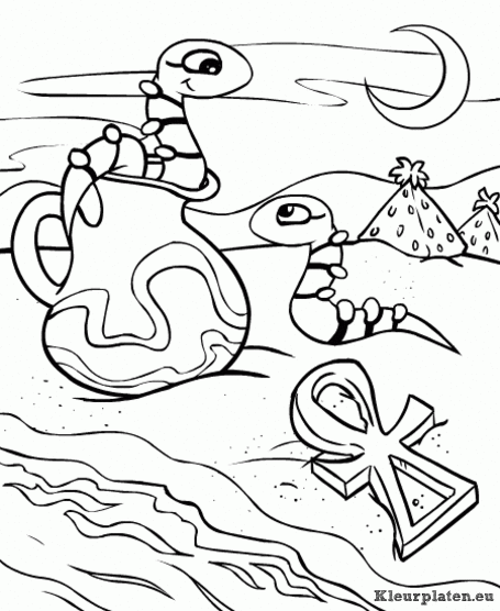 Neopets en de verloren woestijn kleurplaten