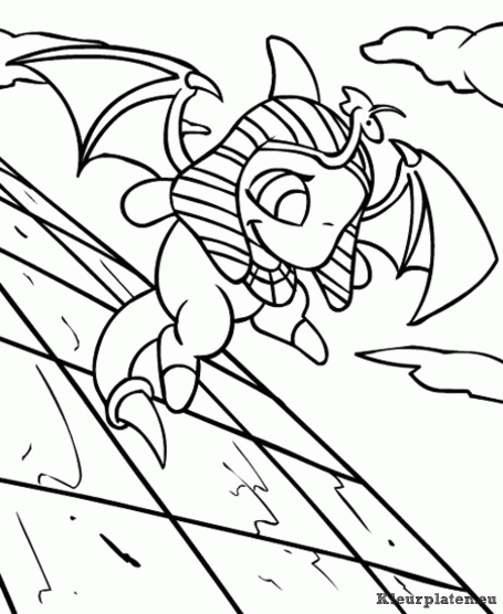 Neopets en de verloren woestijn kleurplaten