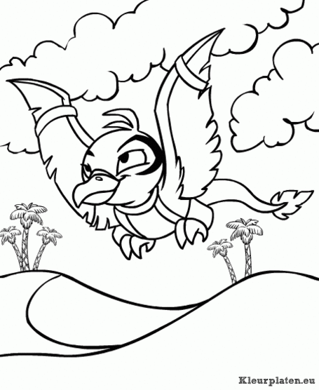 Neopets en de verloren woestijn kleurplaten