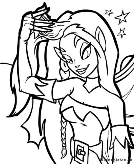 Neopets feeenland kleurplaten