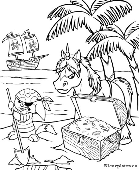 Neopets krawk eiland kleurplaten