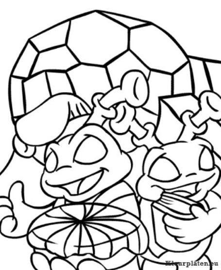 Neopets kreludor kleurplaten