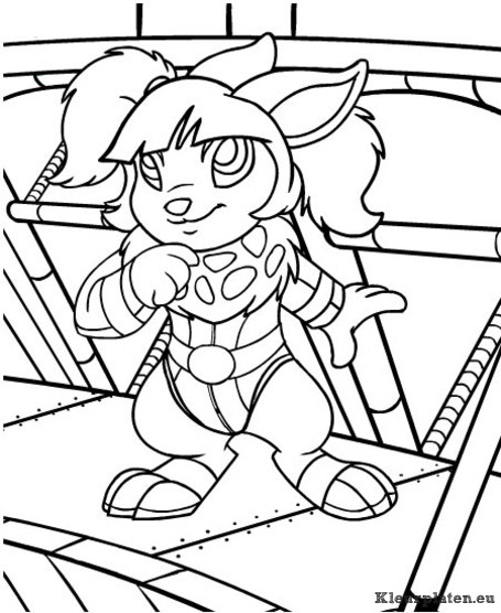 Neopets kreludor kleurplaten