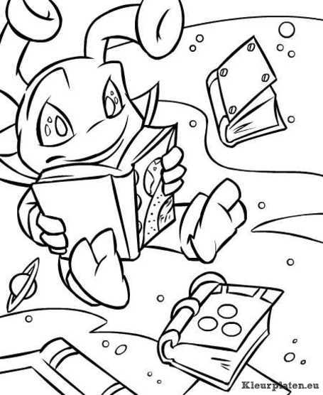 Neopets kreludor kleurplaten