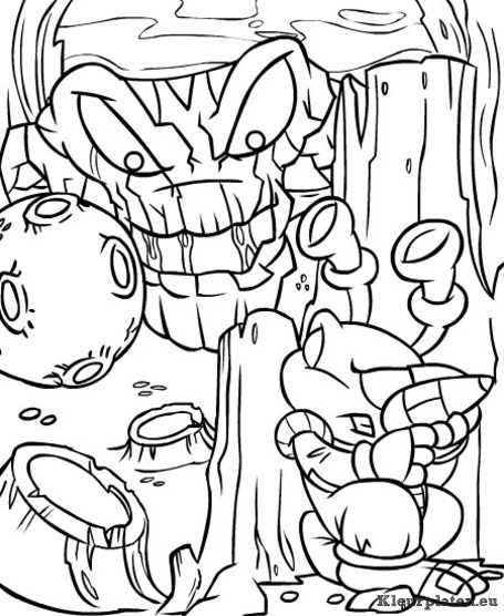 Neopets kreludor kleurplaten