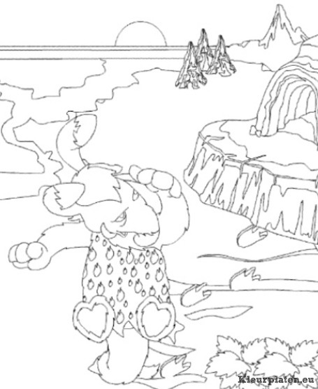 Neopets prehistorie kleurplaten