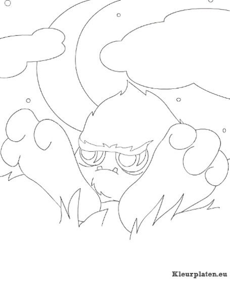 Neopets tyrannia kleurplaten