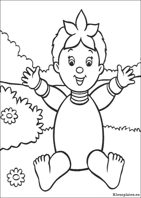 Noddy kleurplaten