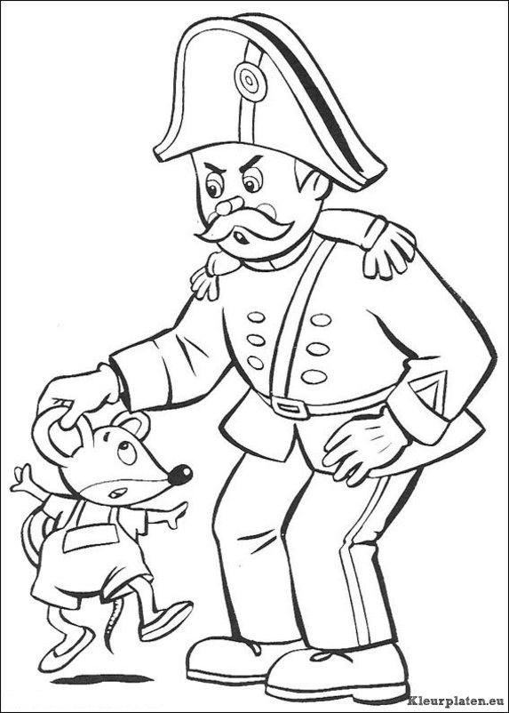 Noddy kleurplaten