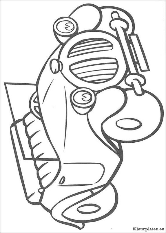 Noddy kleurplaten